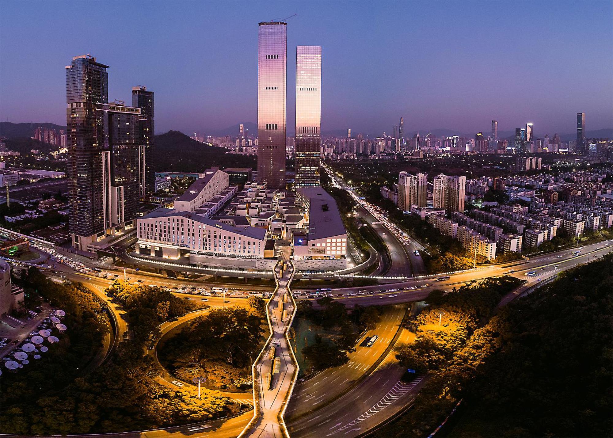 Golden Central Hotel Serviced Residence-Xin Hao E Du Shenzhen Esterno foto