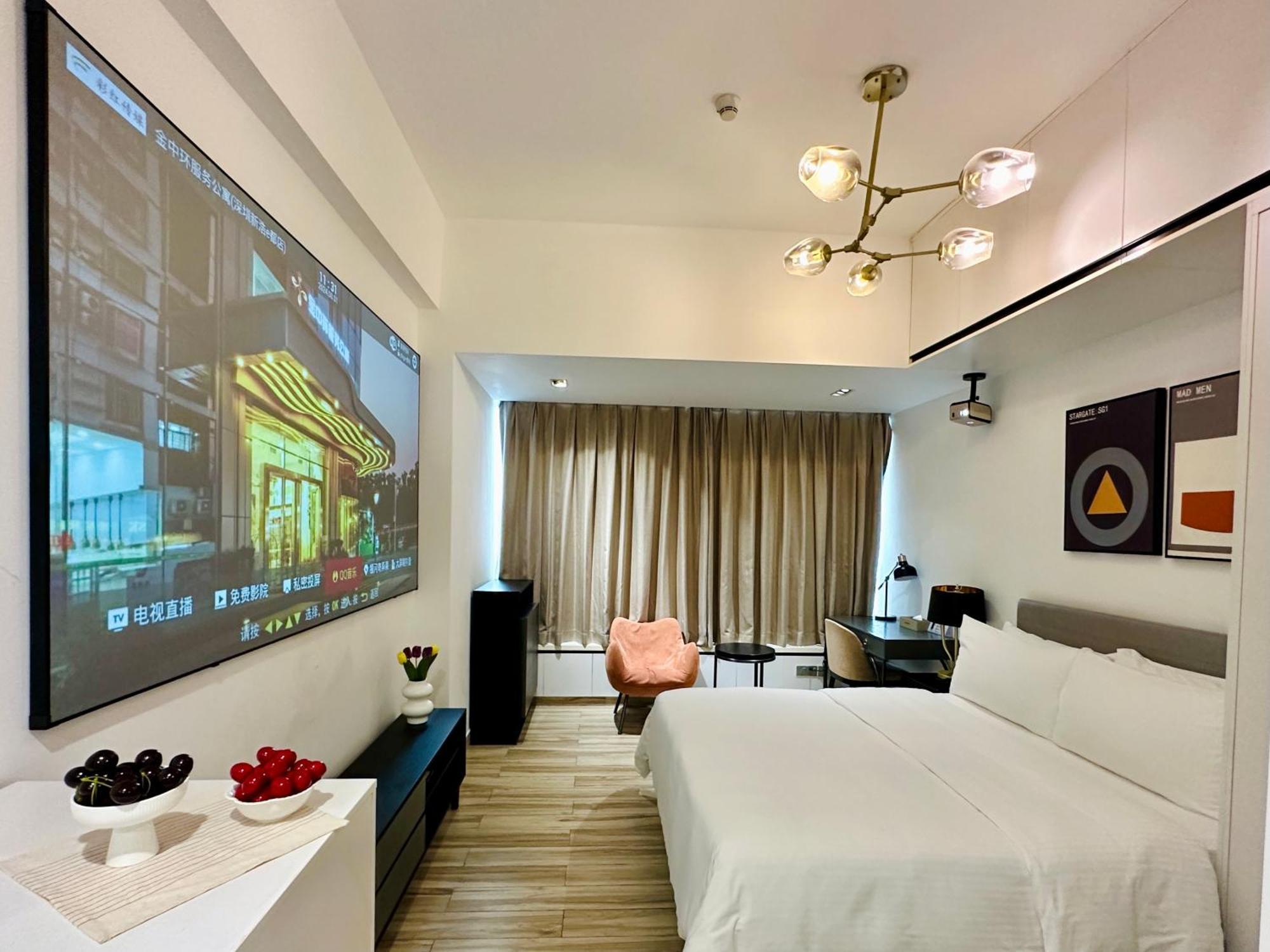 Golden Central Hotel Serviced Residence-Xin Hao E Du Shenzhen Esterno foto