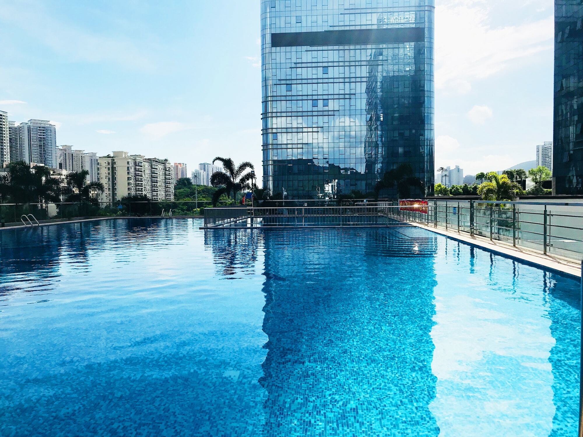 Golden Central Hotel Serviced Residence-Xin Hao E Du Shenzhen Esterno foto