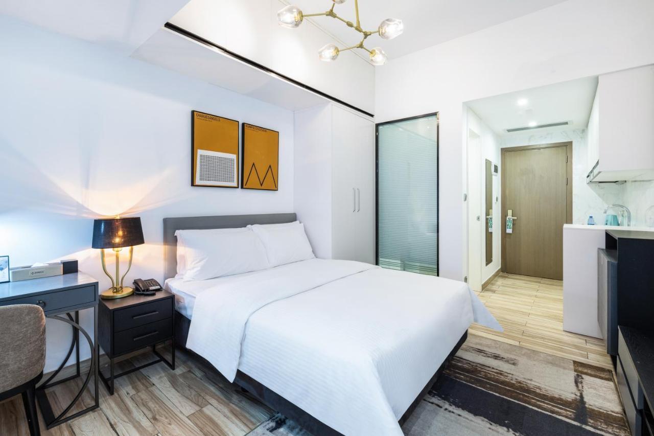 Golden Central Hotel Serviced Residence-Xin Hao E Du Shenzhen Esterno foto