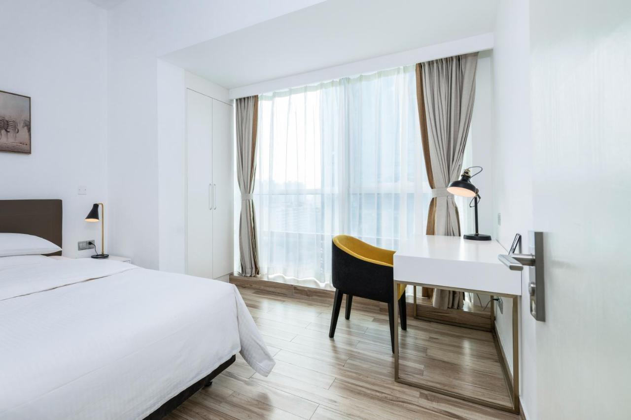 Golden Central Hotel Serviced Residence-Xin Hao E Du Shenzhen Esterno foto