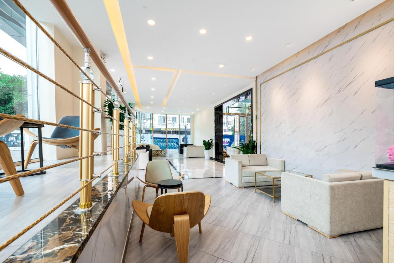 Golden Central Hotel Serviced Residence-Xin Hao E Du Shenzhen Esterno foto