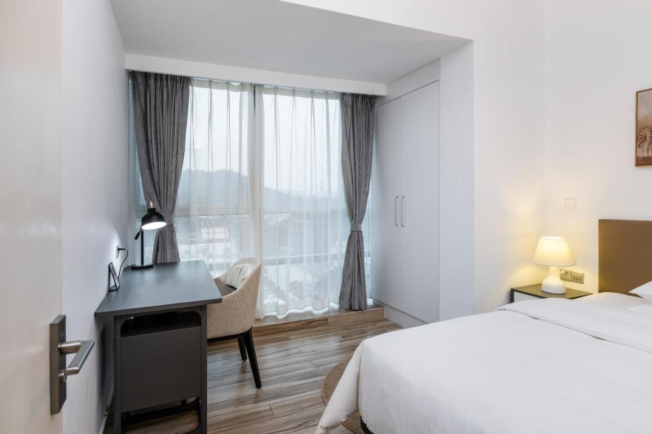Golden Central Hotel Serviced Residence-Xin Hao E Du Shenzhen Esterno foto