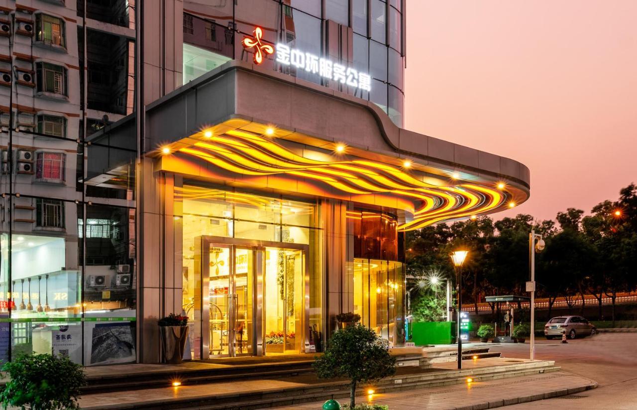 Golden Central Hotel Serviced Residence-Xin Hao E Du Shenzhen Esterno foto